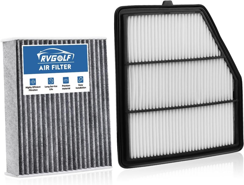 RVgolf Store Engine+Cabin Air Filters Fit for 2019 2020 2021 2022 2023 2024 2025 2026 Nissan Altima 2.5L ONLY Engine Air Filter for My Car Replacement Accessories 272775NA1A CA12551 - Image 1